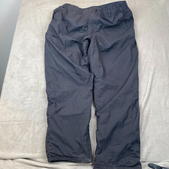 ZeroXposur Mens Insulated Snow Pants Size XL Gray Outdoors Winter Skiing Pockets - Picture 15 of 16